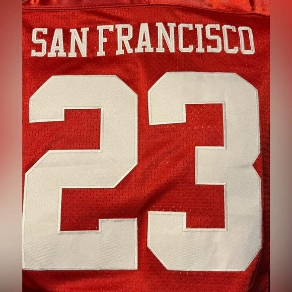NEW- San Francisco 49ers Christian McCaffrey Stitched Jersey  SIZE: 3XL - Picture 12 of 14